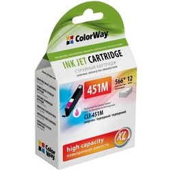 Картридж ColorWay CW-CLI-451M