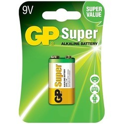 Аккумуляторная батарейка GP Super Alkaline 1xKrona
