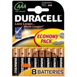 Аккумуляторная батарейка Duracell 8xAAA MN2400