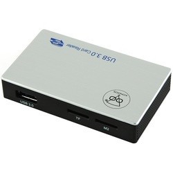 Картридер/USB-хаб Konoos UK-28