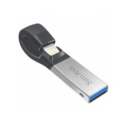 USB Flash (флешка) SanDisk iXpand USB 3.0 (серебристый)