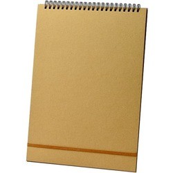 Блокноты MIVACACH Plain Notebook Caramel A4