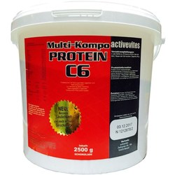 Протеины Activevites Multi-Kompo Protein C6 2.5 kg