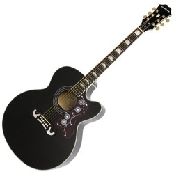 Гитара Epiphone EJ-200CE (черный)