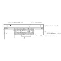 Радиатор отопления iTermic ITT (080/1600/200)
