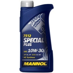 Моторное масло Mannol 7512 Special Plus 10W-30 1L