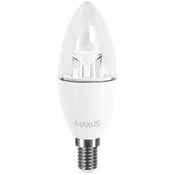 Лампочки Maxus 1-LED-531 C37 CL-C 6W 3000K E14