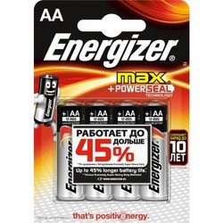 Аккумуляторная батарейка Energizer Max 4xAA