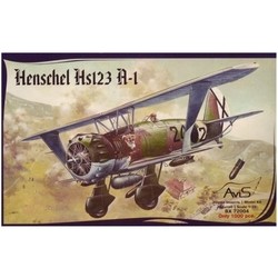 Сборные модели (моделирование) AVIS Henschel Hs123 A-1 (1:72)