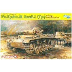 Сборные модели (моделирование) Dragon Pz.Kpfw.III Ausf.J (Tp) (1:35)