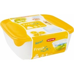 Пищевой контейнер Curver Fresh&Go 0.25L+0.8L+1.7L+2.9L