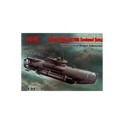 Сборная модель ICM U-Boat Type XXVII Seehund (late) (1:72)