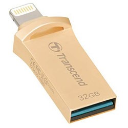 USB Flash (флешка) Transcend JetDrive Go 500 (золотистый)