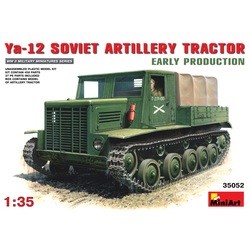 Сборная модель MiniArt Ya-12 Soviet Artillery Tractor (Early) (1:35)