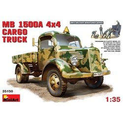 Сборная модель MiniArt MB 1500A 4x4 Cargo Truck (1:35)