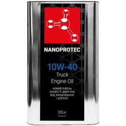 Моторные масла Nanoprotec Engine Oil 10W-40 Truck 20L