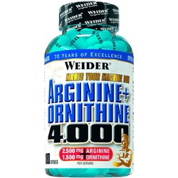 Аминокислоты Weider Arginine/Ornithine 4000 180 cap