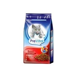 Корм для кошек PreVital Adult Beef/Vegetable 12 kg