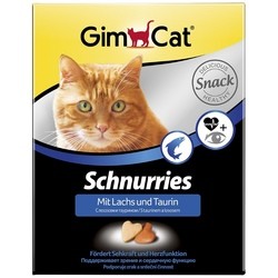 Корм для кошек Gimpet Adult Schnurries Salmon/Taurin 650