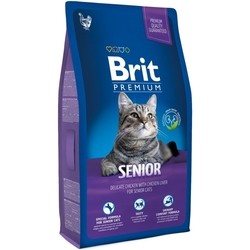 Корм для кошек Brit Premium Senior 0.8 kg