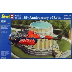 Сборная модель Revell BO105 35th Anniversary of Roth Fly-Out Version (1:32)