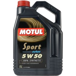 Моторные масла Motul Sport 5W-50 5L