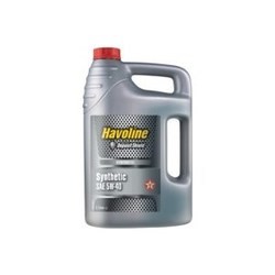 Моторное масло Texaco Havoline Synthetic 5W-40 5L