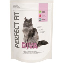Корм для кошек Perfect Fit Adult Diva Chicken 0.75 kg