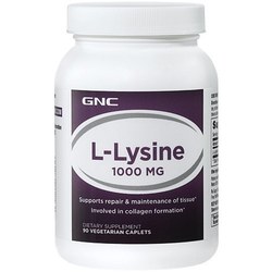 Аминокислоты GNC L-Lysine 1000 90 cap