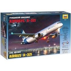 Сборная модель Zvezda Airbus A-321 (1:144)