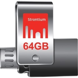 USB Flash (флешка) Strontium Nitro Plus OTG 64Gb