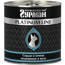 Корм для кошек Chetveronogij Gurman Adult Platinum Line Liver/Hearts 0.24 kg
