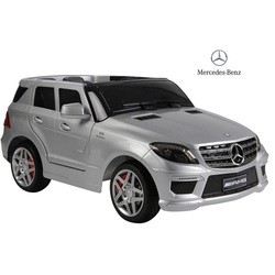 Детский электромобиль Rich Toys Mercedes-Bens AMG ML63 (серебристый)