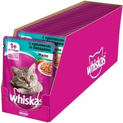 Корм для кошек Whiskas Adult Packaging Jelly Rabbit/Vegetable 0.085 kg