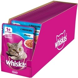 Корм для кошек Whiskas Adult Packaging Jelly Salmon 0.085 kg