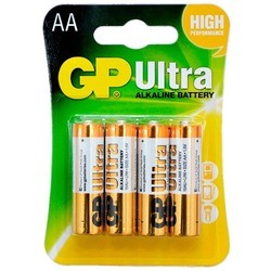 Аккумуляторная батарейка GP Ultra Alkaline 4xAA
