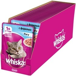 Корм для кошек Whiskas Adult Packaging Ragout Trout 0.085 kg
