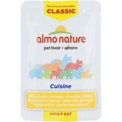 Корм для кошек Almo Nature Adult Classic Cuisine Chicken/Cheese 0.055 kg
