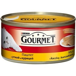 Корм для кошек Gourmet Canned Pate Duck/Chicken 0.195 kg