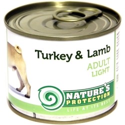Корм для собак Natures Protection Adult Cannde Light Turkey/Lamb 0.2 kg