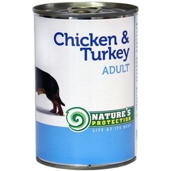 Корм для собак Natures Protection Adult Canned Chicken/Turkey 0.4 kg