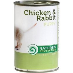 Корм для собак Natures Protection Puppy Canned Chicken/Rabbit 0.4 kg