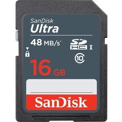 Карта памяти SanDisk Ultra 48 MB/s SDHC Class 10 UHS-I 16Gb
