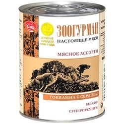 Корм для собак Zoogurman Adult Cold Cuts Beef/Heart 0.35 kg