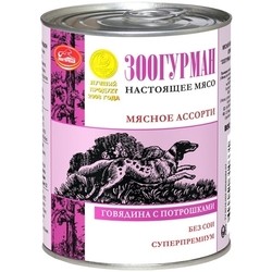 Корм для собак Zoogurman Adult Cold Cuts Beef/Offal 0.35 kg