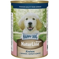 Корм для собак Happy Dog NaturLine Canned Puppy Lamb/Liver/Rice 0.4 kg
