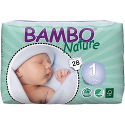 Подгузники Bambo Nature Diapers 1 / 28 pcs