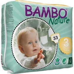 Подгузники Bambo Nature Diapers 3 / 33 pcs