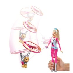 Кукла Barbie Star Light Adventure Galaxy Doll and Hover Cat DWD24