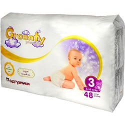Подгузники Greenty Premium Diapers 3
